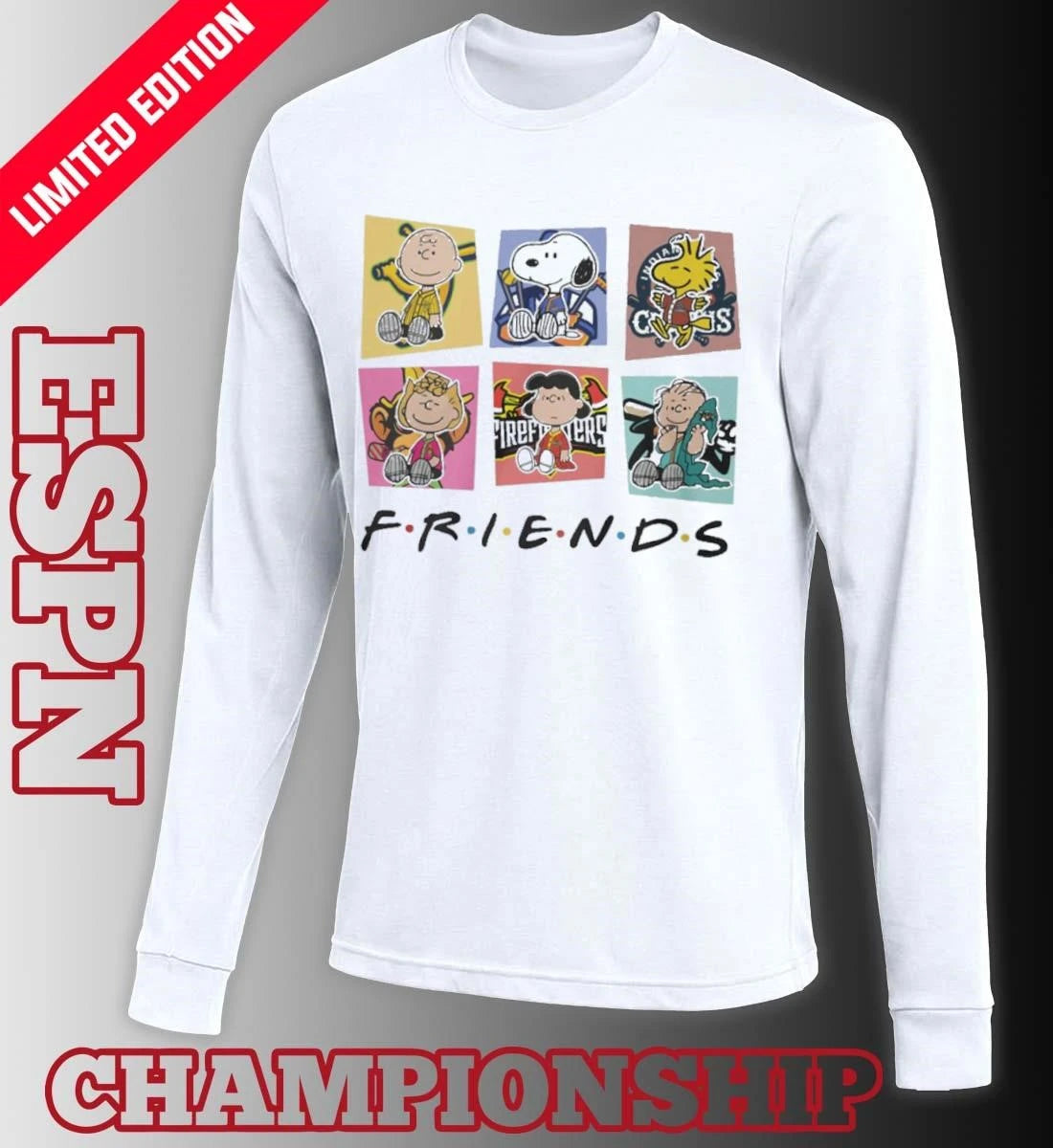 Official The Peanuts X Bananas Ball Friends Shirt
