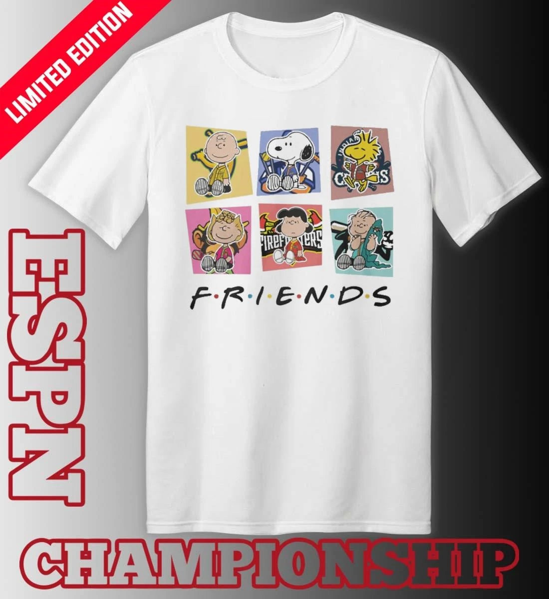 Official The Peanuts X Bananas Ball Friends Shirt