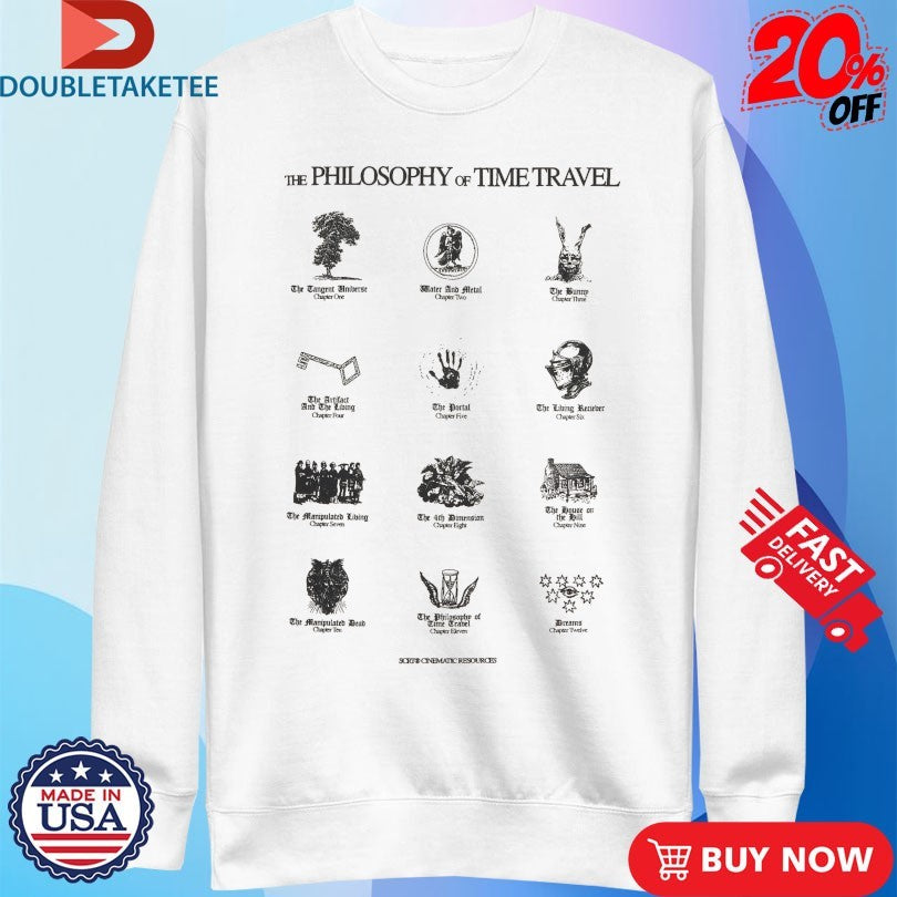 Official The Philosophy Of Time Travel Scrt Shirts