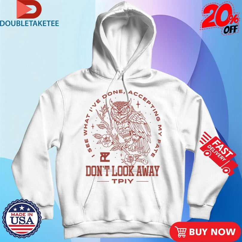 Official The Plot In You I See What I’ve Done Accepting My Fate Owl Shirts