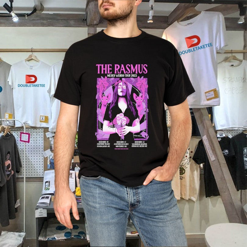 Official The Rasmus Mexico Weirdo Tour 2025 Shirts