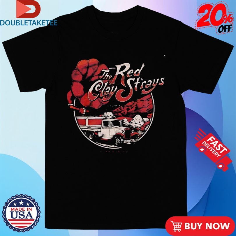 Official The Red Clay Strays Red Rocks Amphitheatre 2025 Night 2 Venue In Morrison Colorado On September 15 Shirts