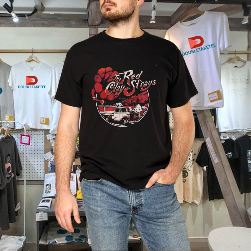 Official The Red Clay Strays Red Rocks Amphitheatre 2025 Night 2 Venue In Morrison Colorado On September 15 Shirts