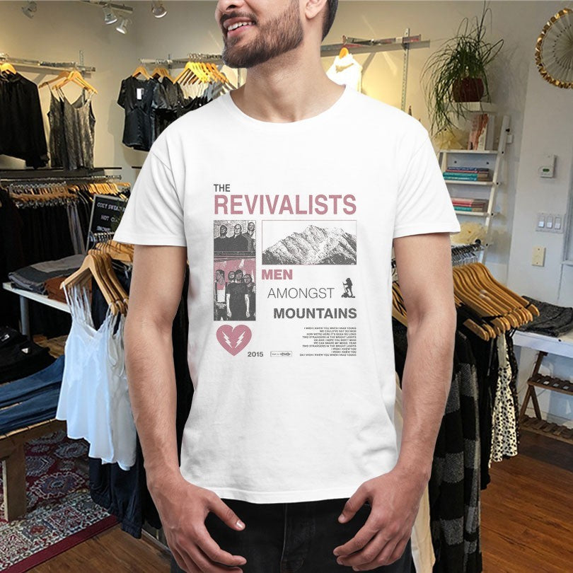 Official The Revivalists Men Amongst Mountains Take Me To Your Level Shirts