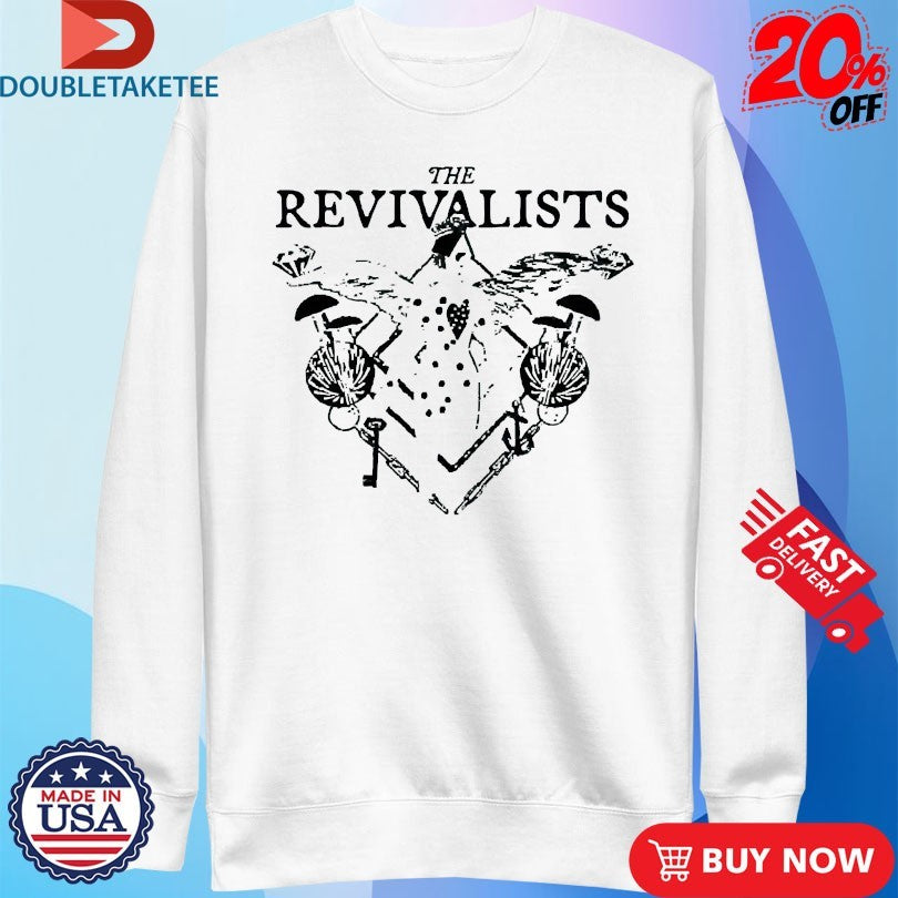 Official The Revivalists Pour It Out Into The Night Collage Shirts