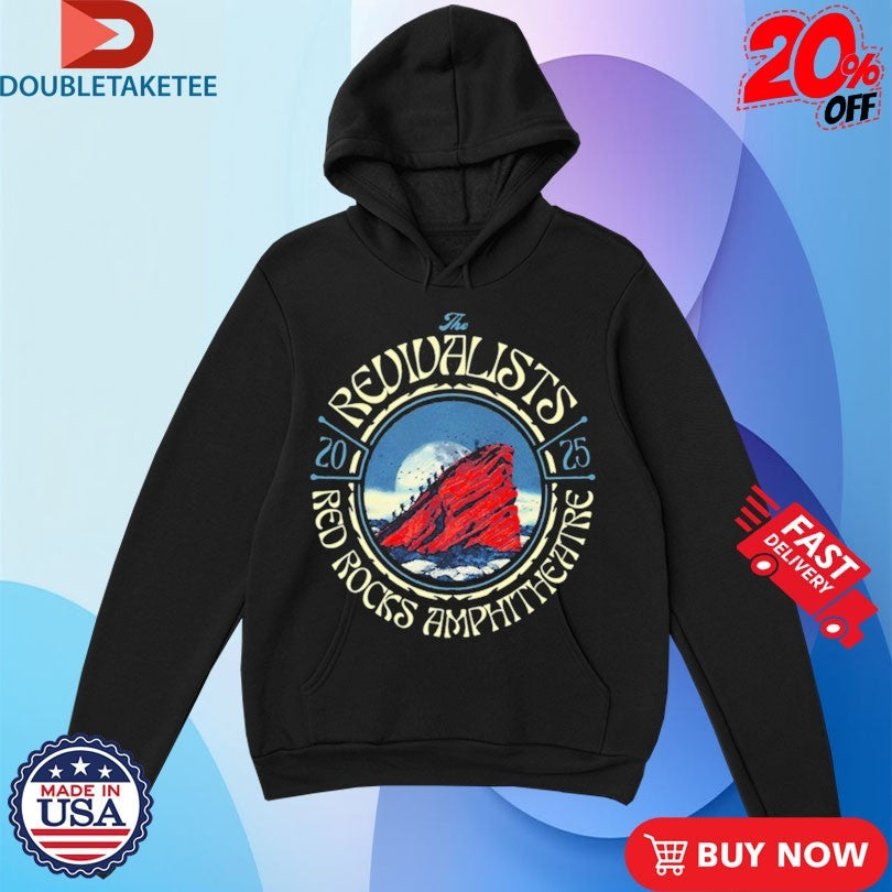 Official The Revivalists Tour Oct 09 2025 Red Rocks Morrison, CO Boat Shirts