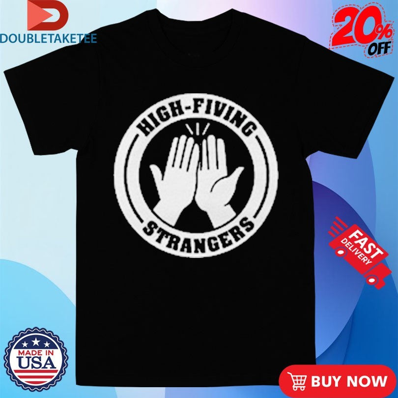 Official The Sanders High-Fiving Strangers Logo Shirts