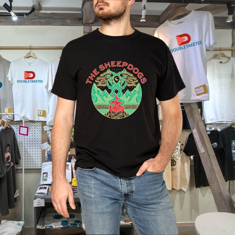 Official The Sheepdogs Wolf Campfire Shirts