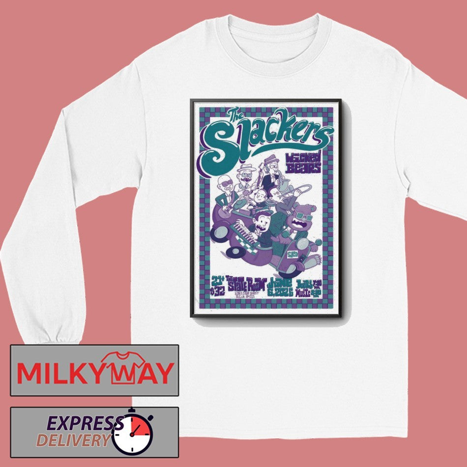The Slackers 6 6 2026 Salt Lake City UT Poster shirt