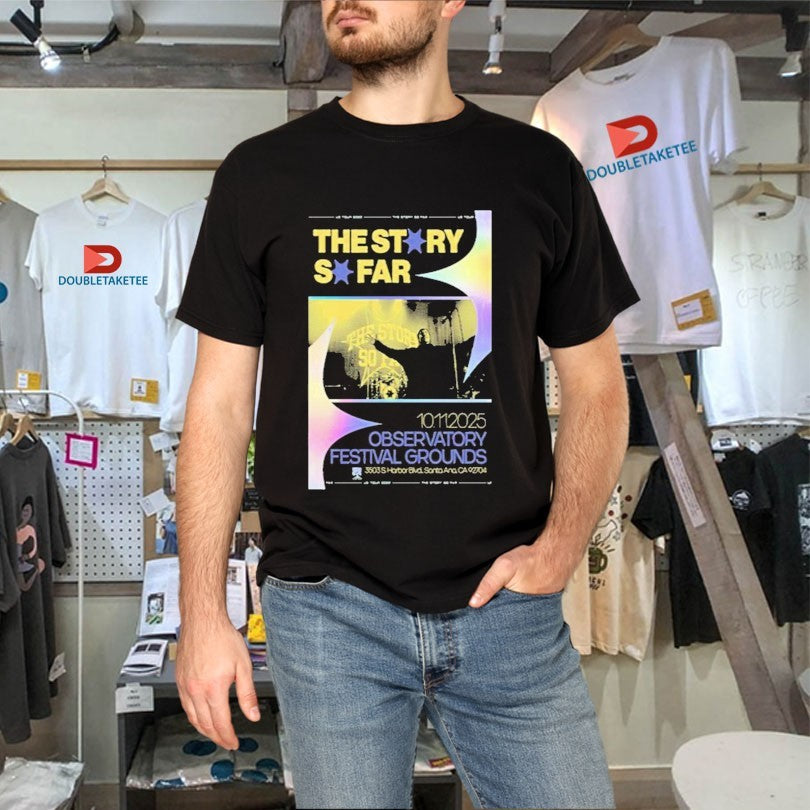 Official The Story So Far Tour Oct 11 2025 Santa Ana, CA Shirts