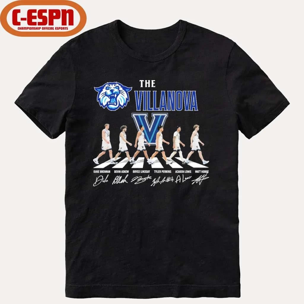 Official The Villanova Men’s Basketball Abbey Road Shirt