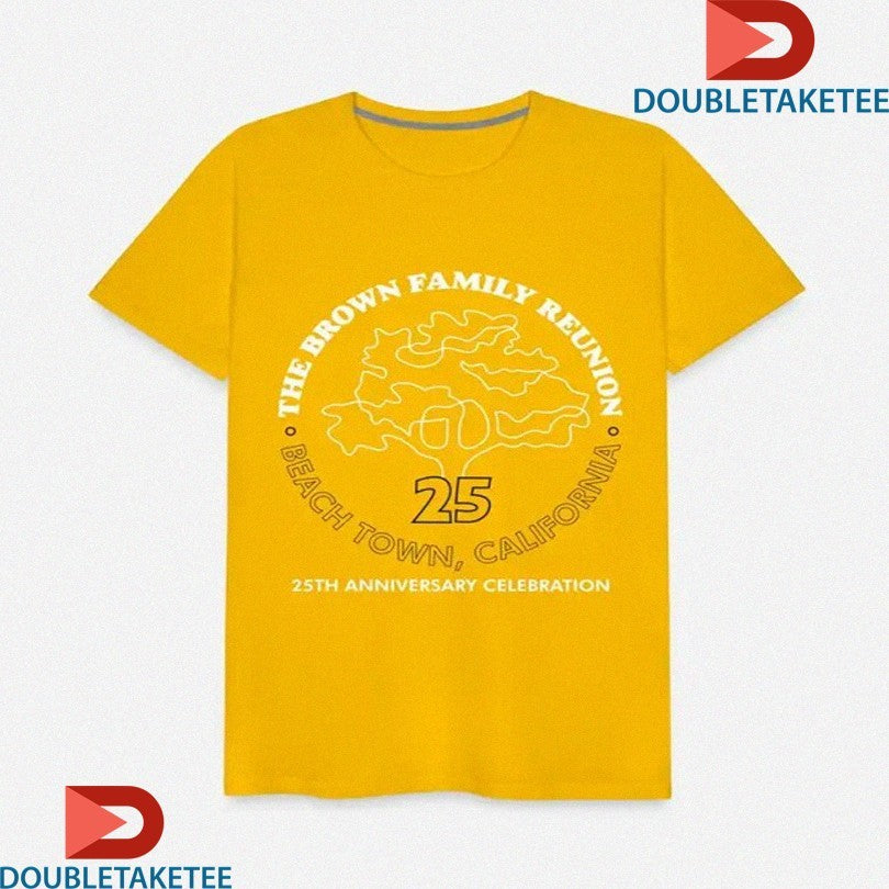 Official The Vince Staples Show Travis The Brown Family Reunion 25TH Anniversary Celebration Shirts