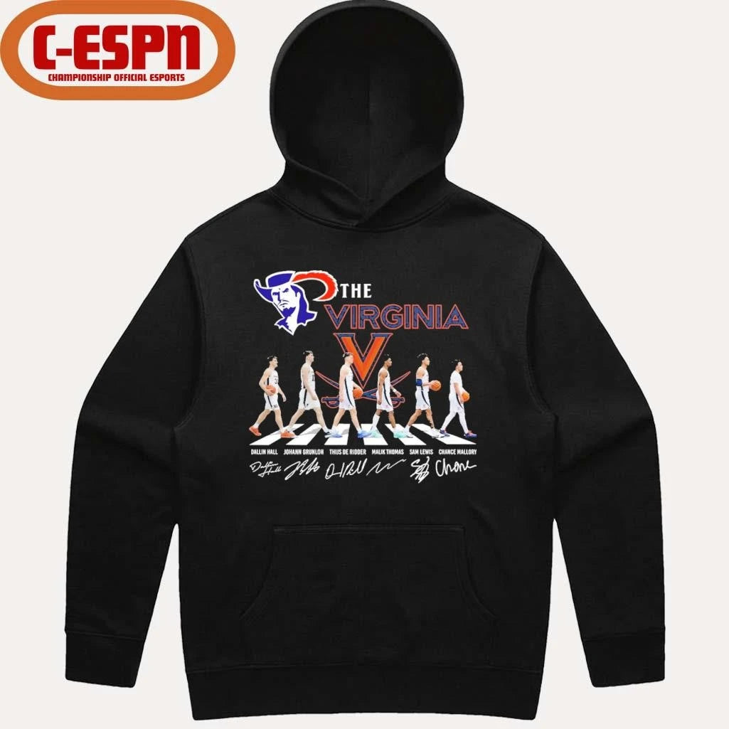 Official The Virginia Men’s Basketball Abbey Road Shirt
