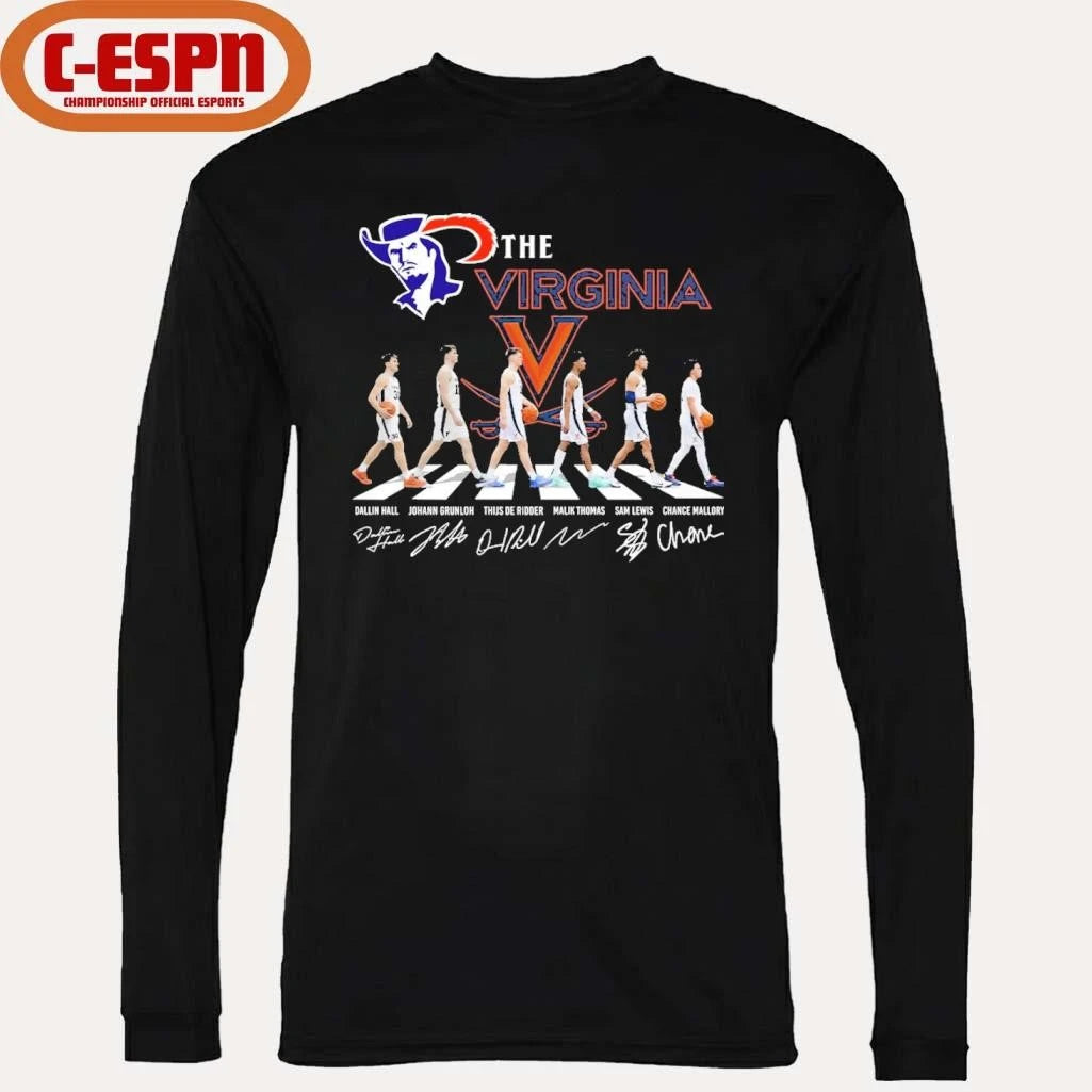 Official The Virginia Men’s Basketball Abbey Road Shirt