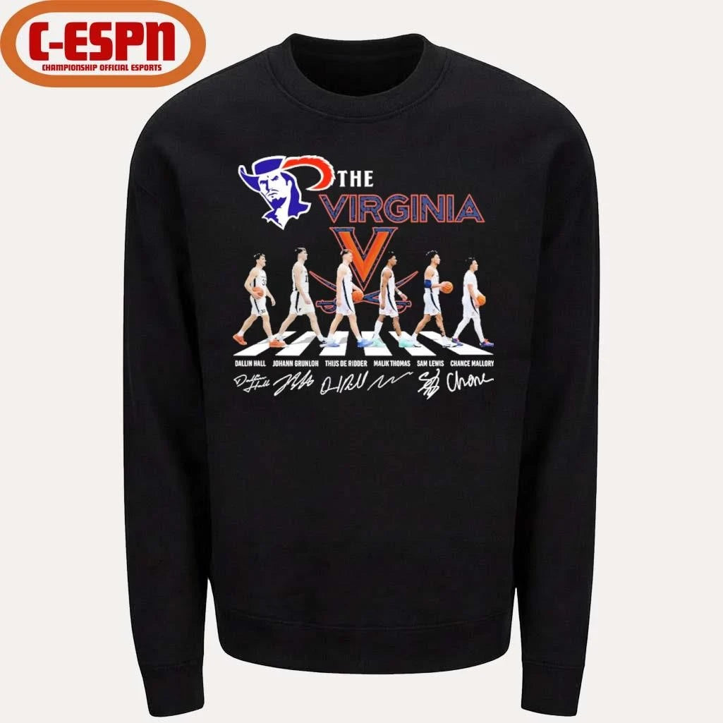 Official The Virginia Men’s Basketball Abbey Road Shirt