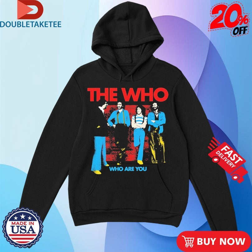 Official The Who Who Are You Shirts