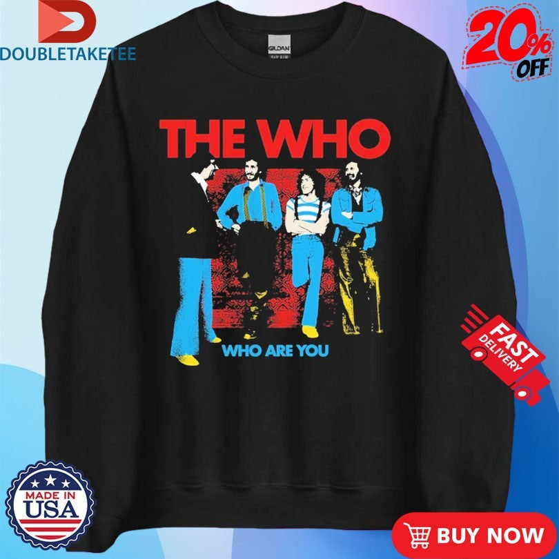 Official The Who Who Are You Shirts