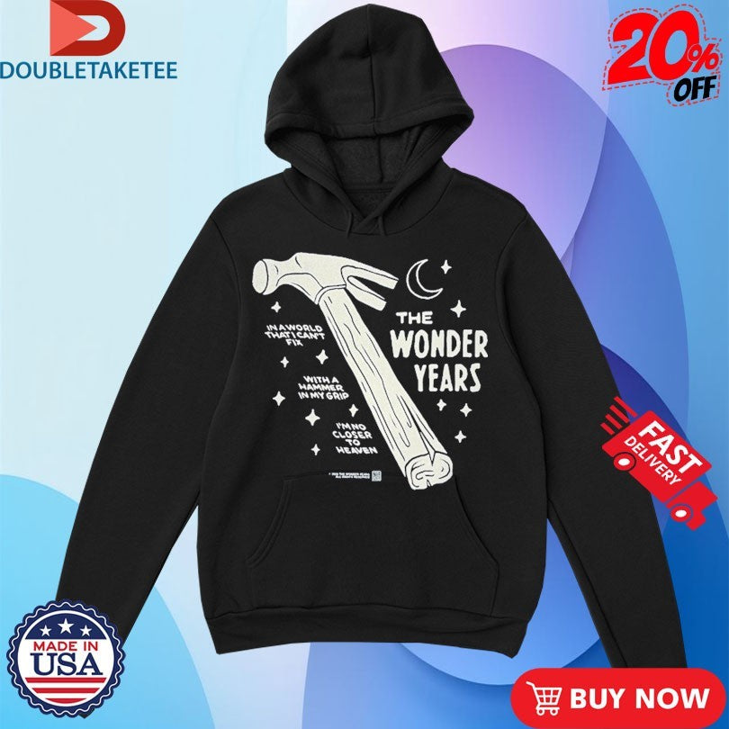 Official The Wonder Years Hammer In My Grip Shirts