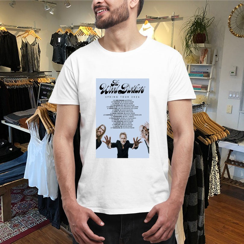 Official The Wood Brothers Springs Tour 2026 Shirts