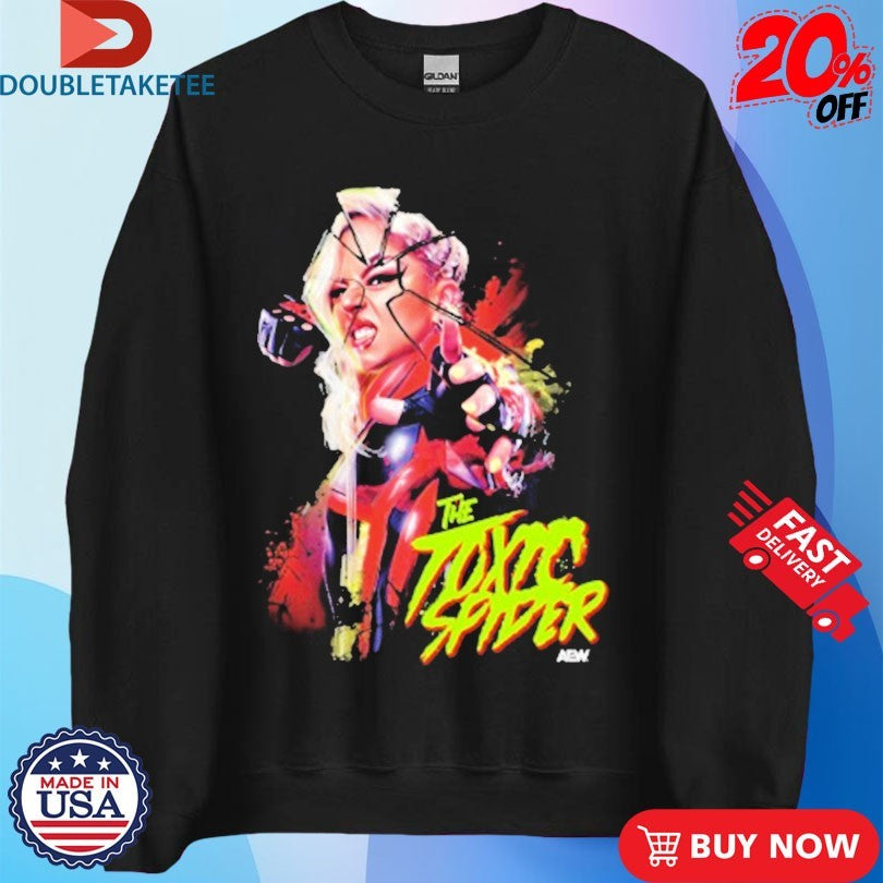 Official Thekla The Toxic Spider Arachnophobia AEW Shirts
