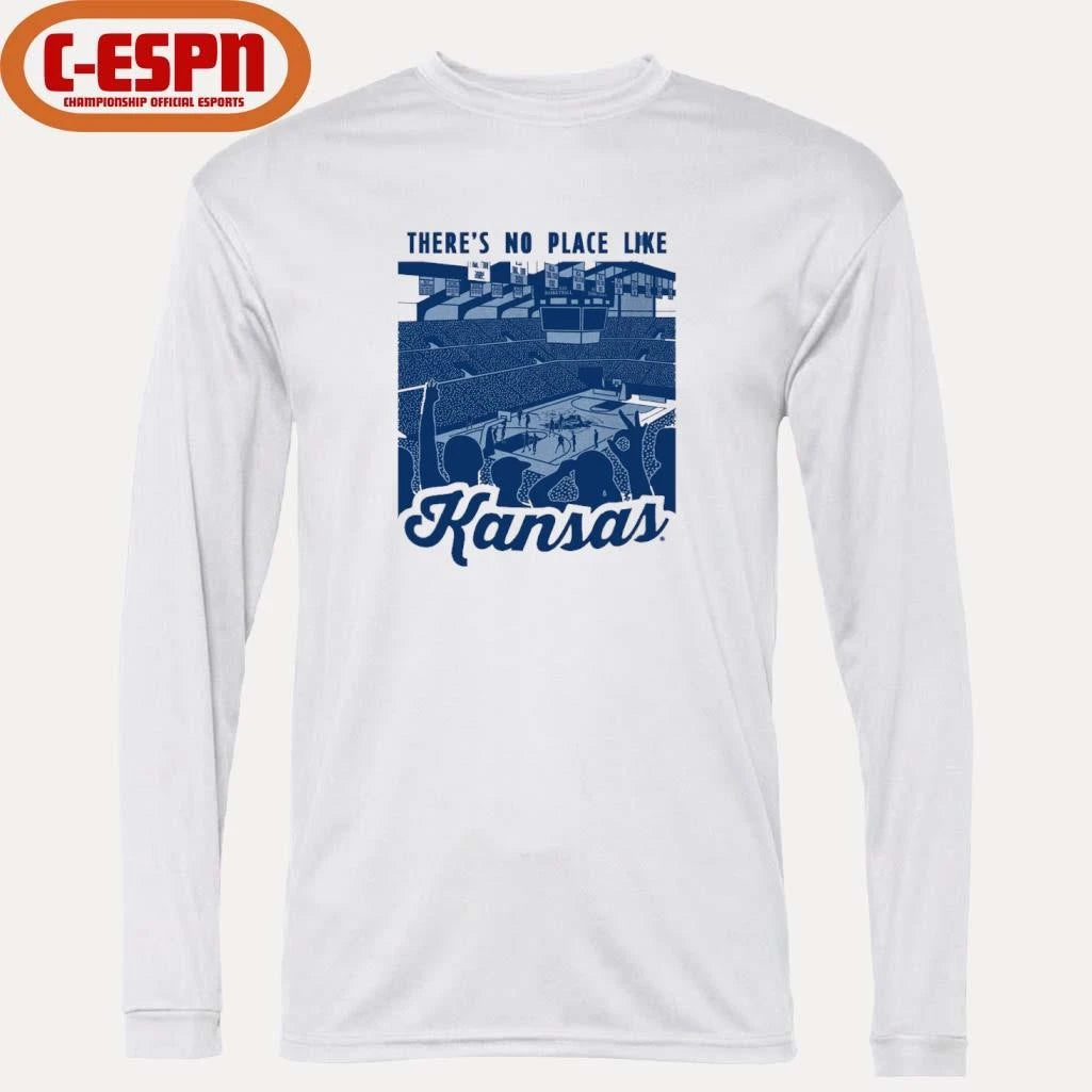 Official There’s No Place Like Kansas Basketball 2026 Shirt