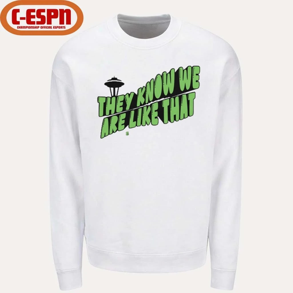 Official They Know We Are Like That Seattle Football Champions Shirt