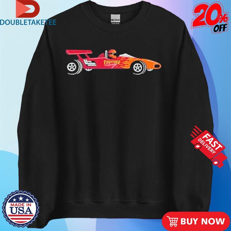 Official Thrasher Racecar F1 Shirts