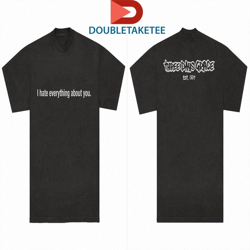Official Three Days Grace I Hate Everything About You Est 1997 Shirts