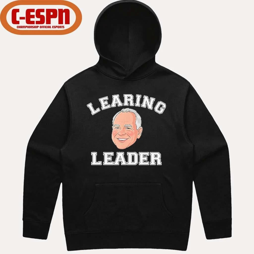 Official Tim Walz Learing Leader 2025 T-Shirt