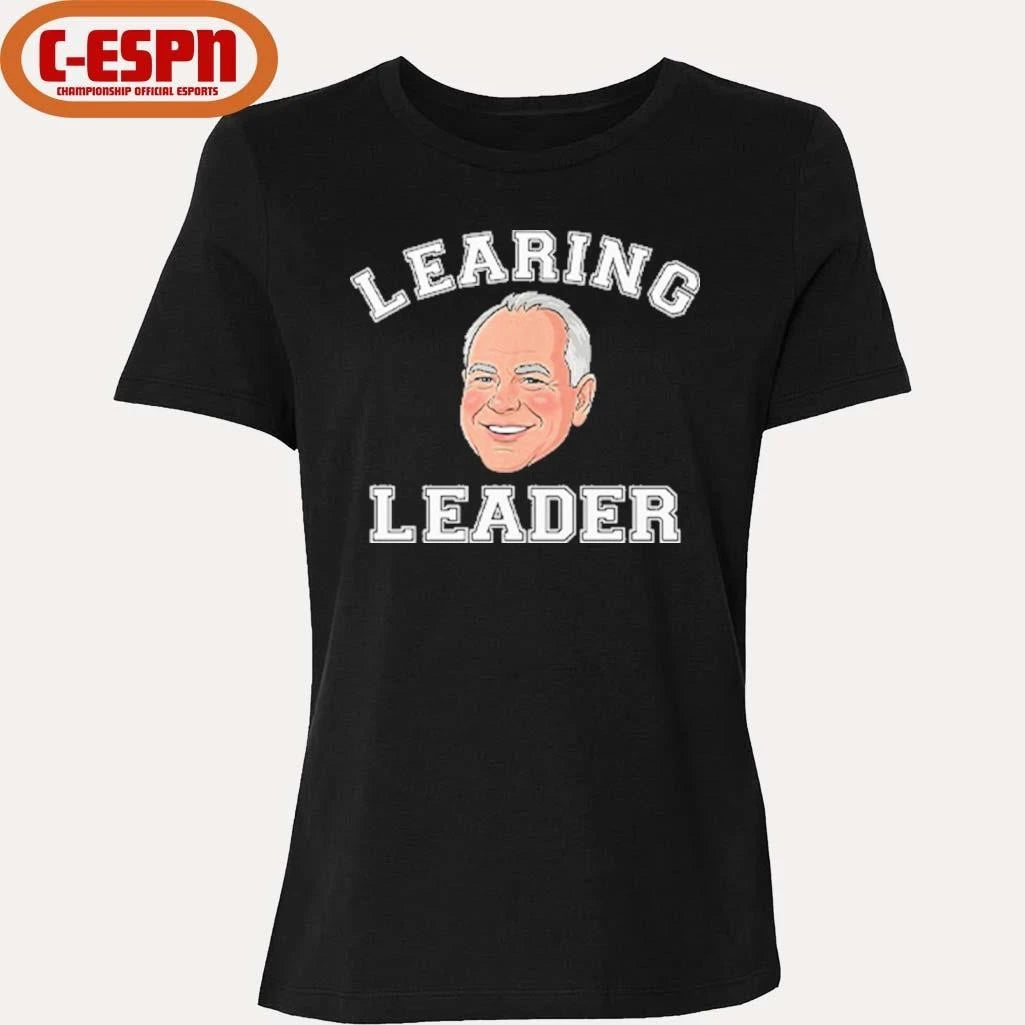 Official Tim Walz Learing Leader 2025 T-Shirt