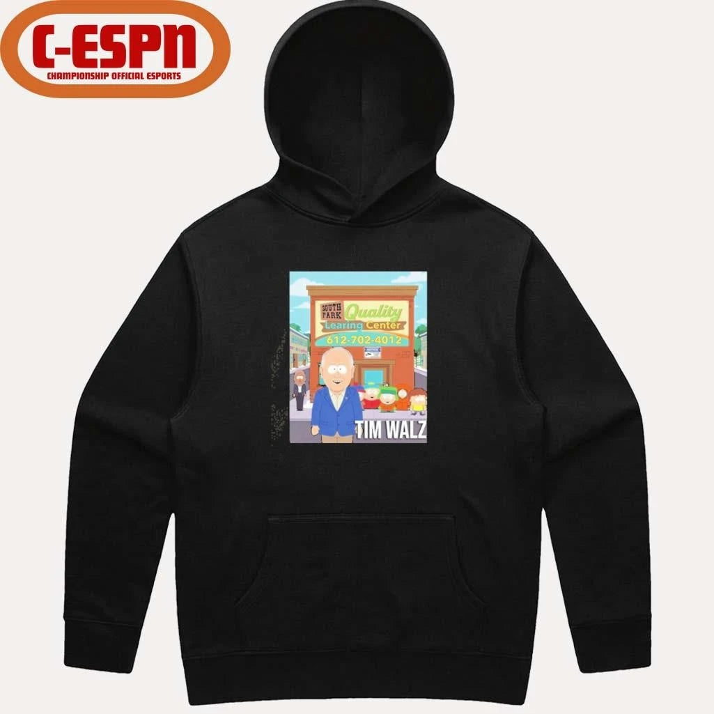 Official Tim Walz South Park Quality Learning Center Shirt