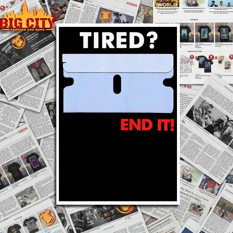 Official Tired End it shirt