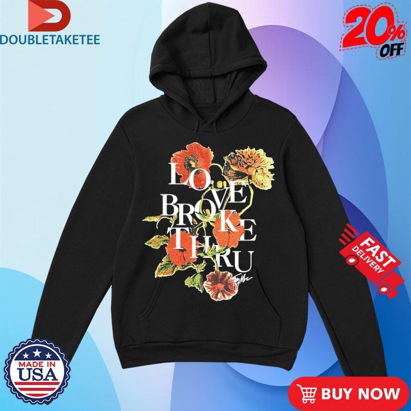 Official Toby Mac Love Broke Thru Flower Shirts