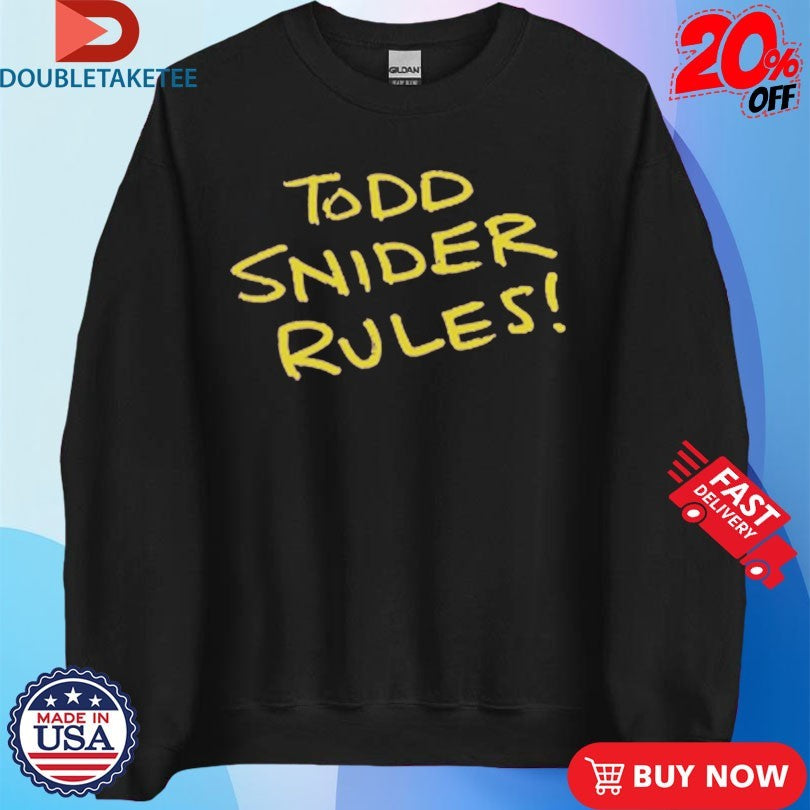 Official Todd Snider Rules! Shirts