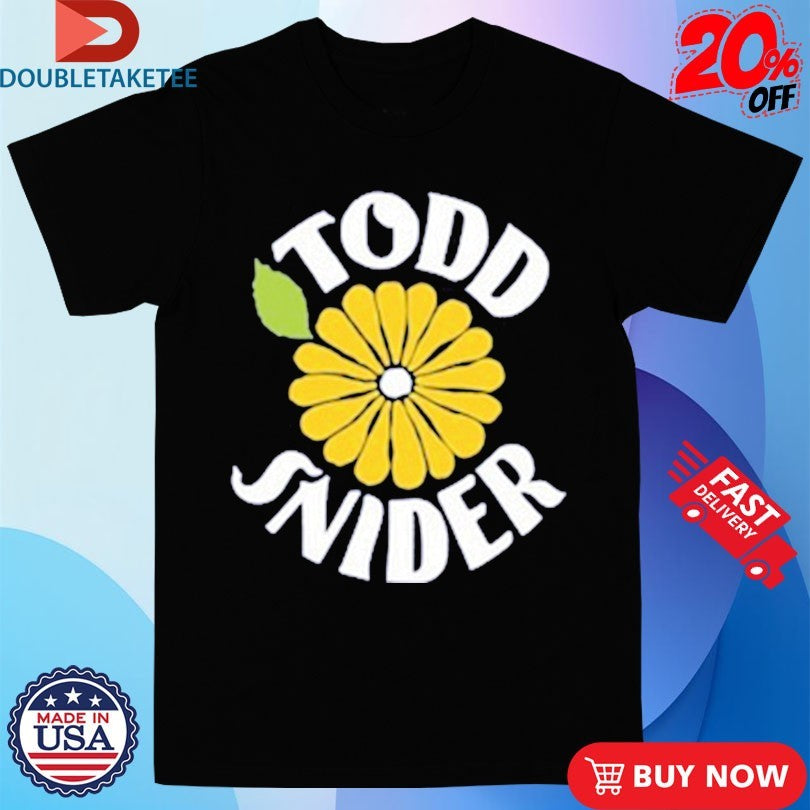 Official Todd Snider Zinnia Logo Shirts