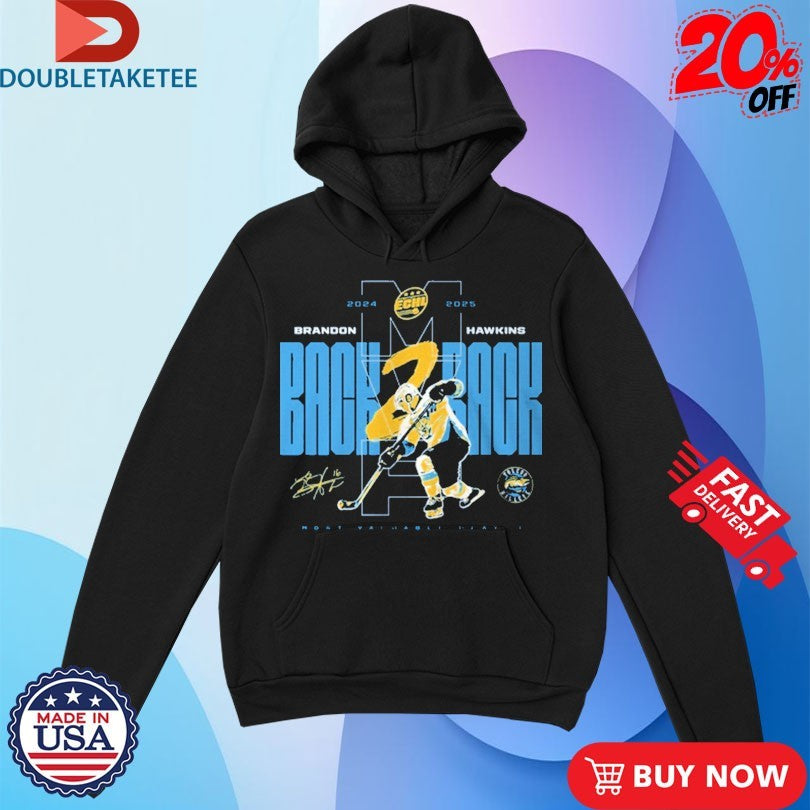 Toledo Walleye Brandon Hawkins MVP Shirts
