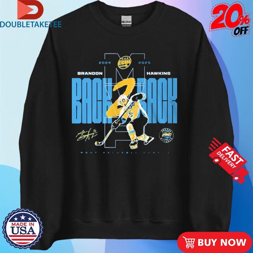 Toledo Walleye Brandon Hawkins MVP Shirts