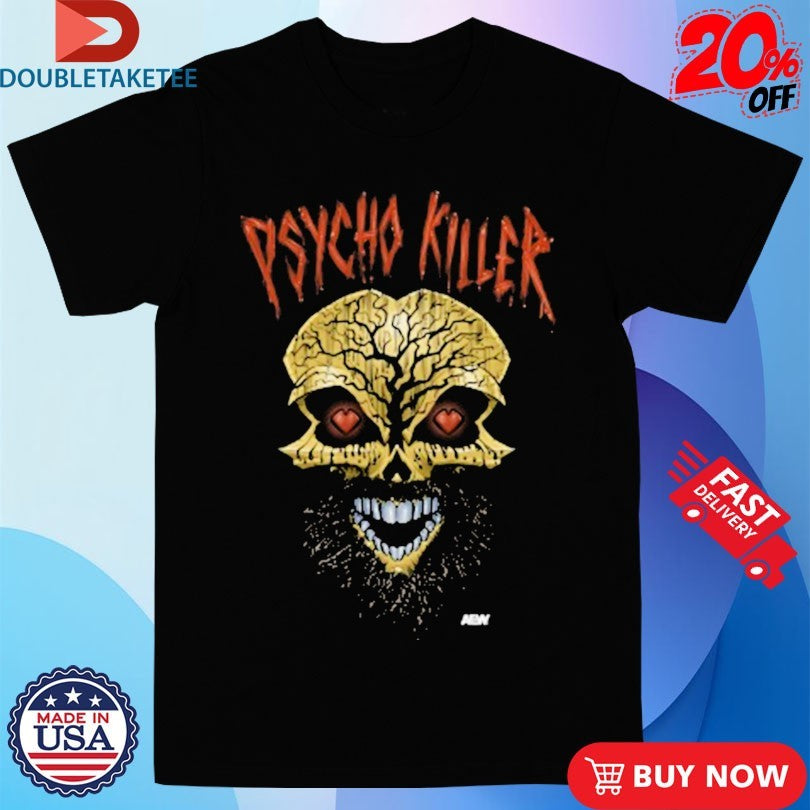 Official Tommaso Ciampa Psycho Killer AEW Shirts