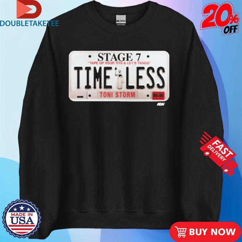 Official Toni Storm Timeless Tape Up Your Tits And Let’s Tango Stage 7 AEW Shirts