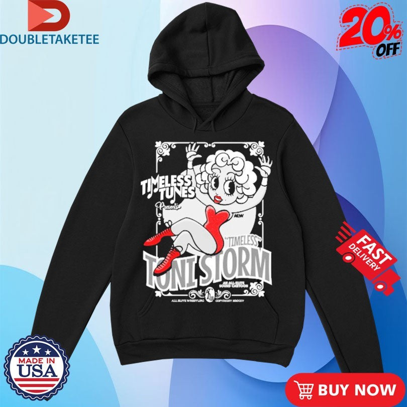 Official Toni Storm Timeless Tunes AEW Shirts