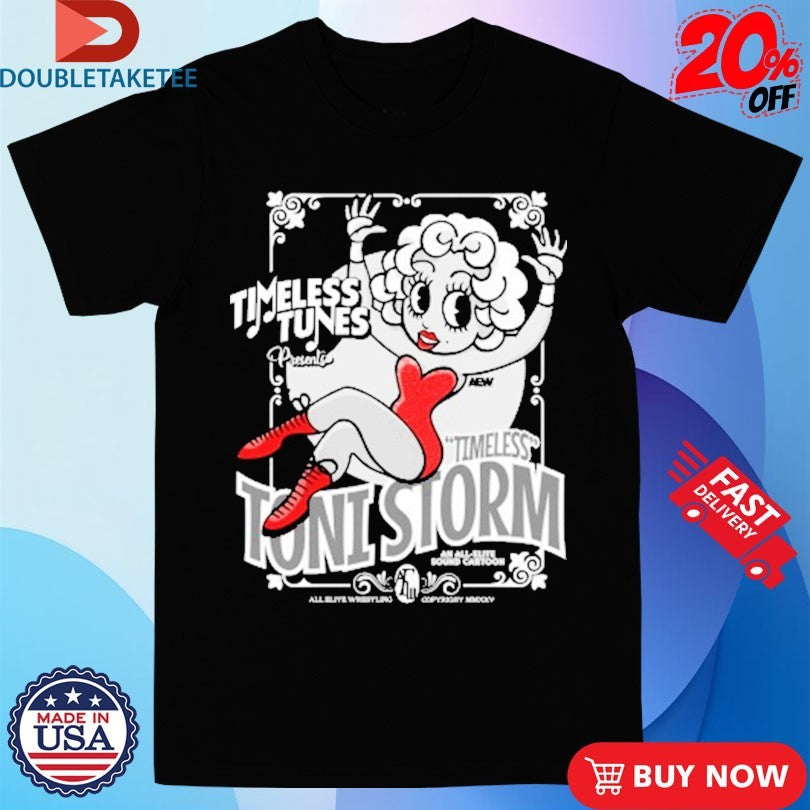 Official Toni Storm Timeless Tunes AEW Shirts