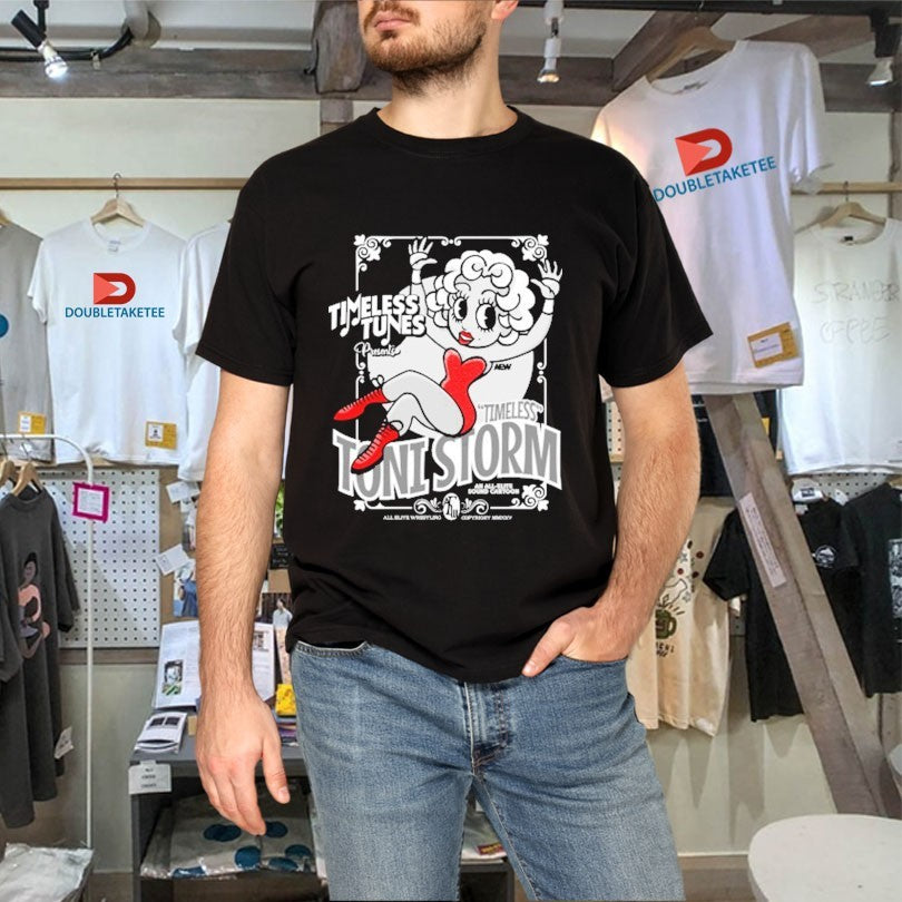 Official Toni Storm Timeless Tunes AEW Shirts