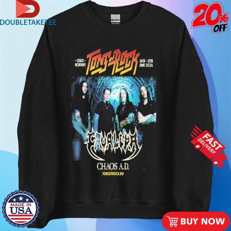 Official Tons Of Rock June 24-27 2026 Oslo, Norway Shirts