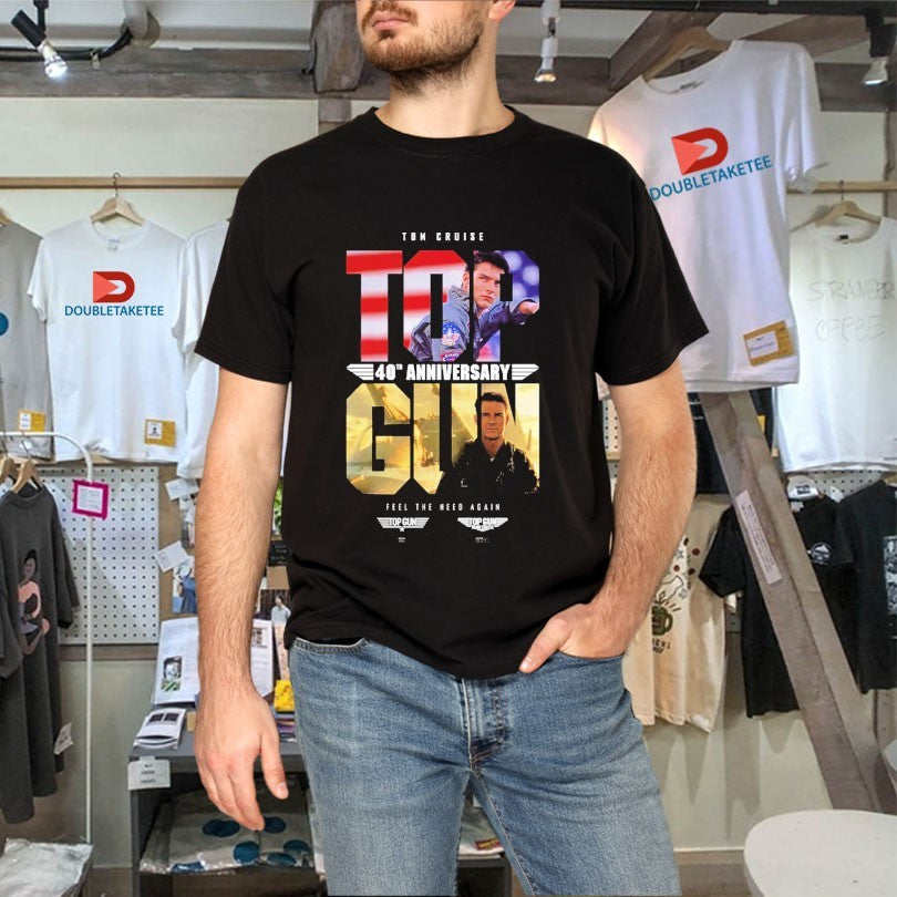 Gun Maverick Tom Cruise 40th Anniversary Back In Theatres For One Week Only May 13 2026 Shirts