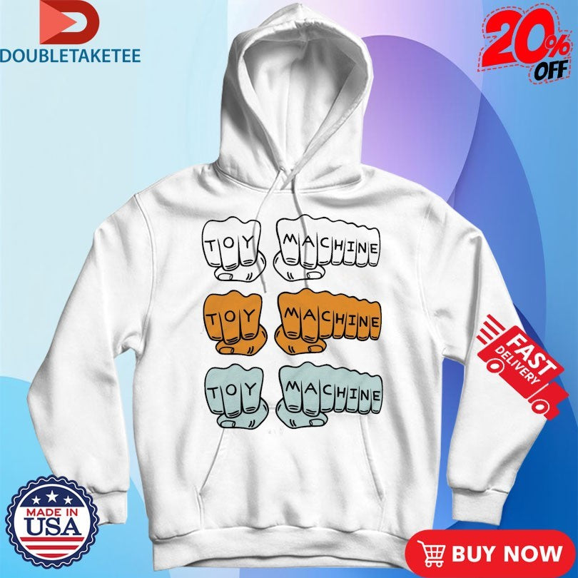 Official Toy Machine Triple Fist Shirts