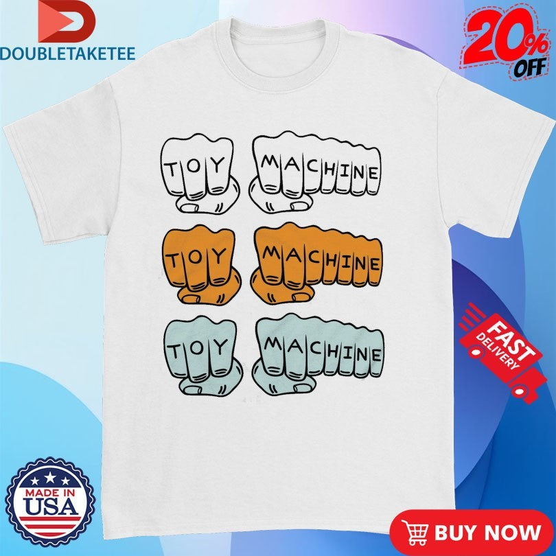 Official Toy Machine Triple Fist Shirts