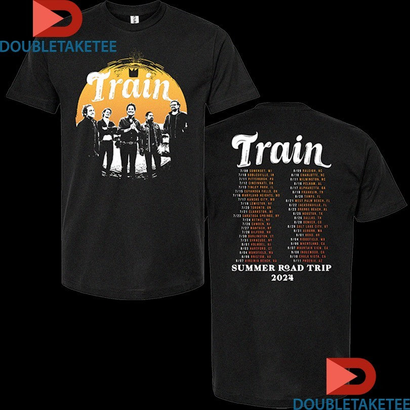 Official Train Knockout Photo Tour 2024 Dates Shirts