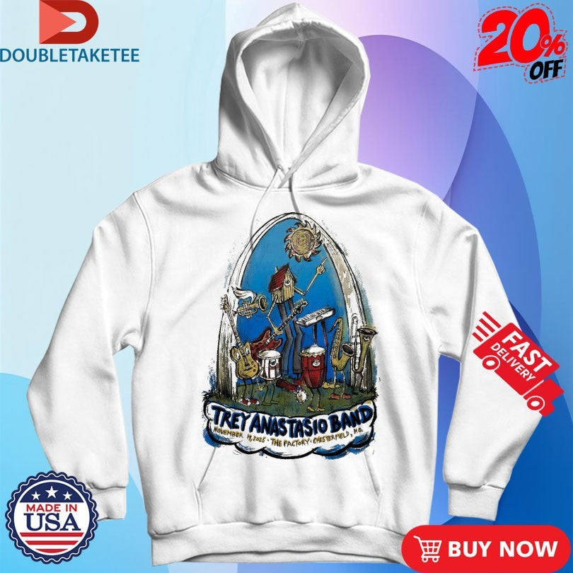 Official Trey Anastasio Band At The Factory On Nov 19 2025 Shirts