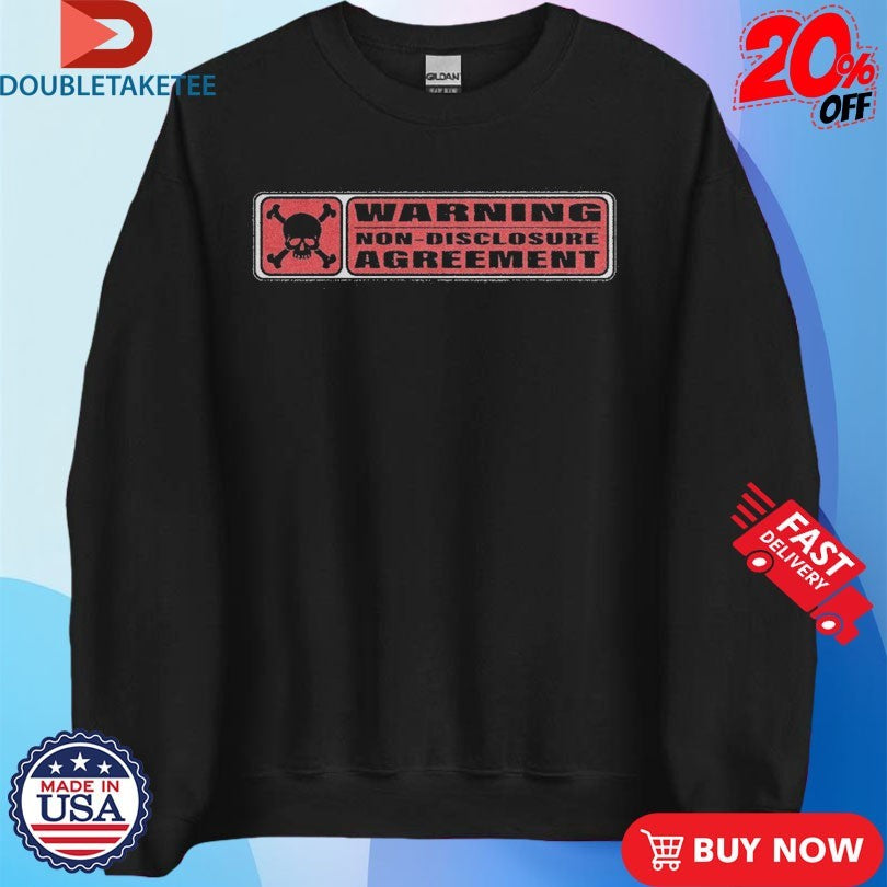 Official Trippie Redd Warning NDA Non Disclosure Agreement Shirts