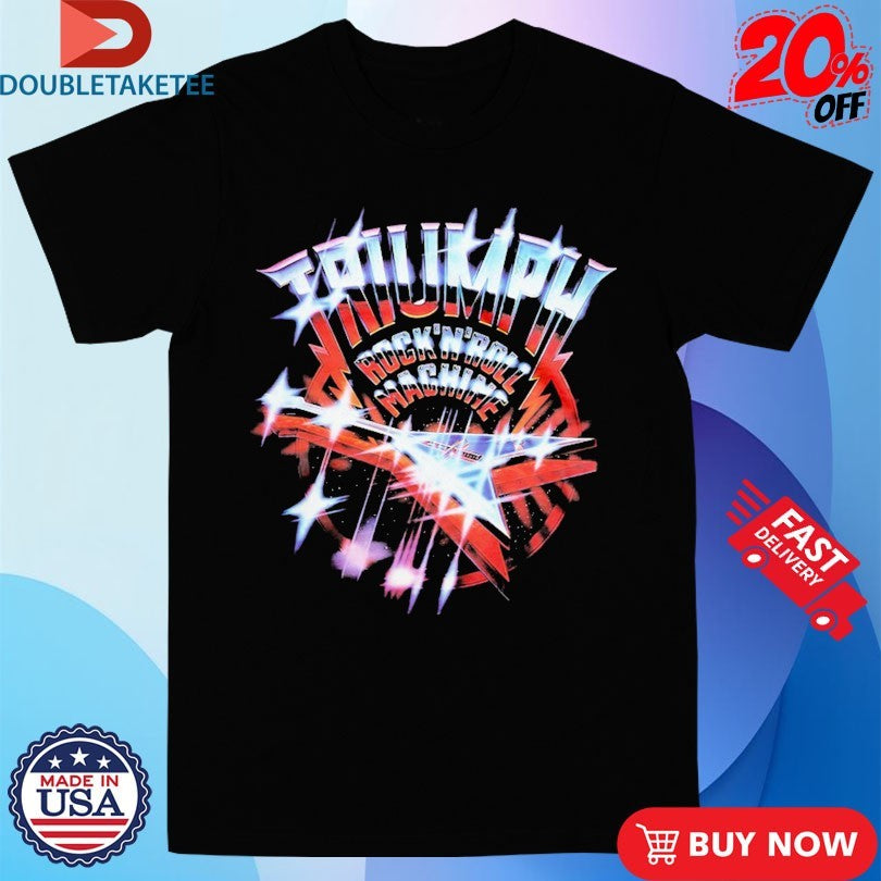 Official Triumph Rock ‘N’ Roll Machine Shirts